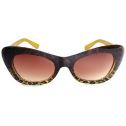 Lunettes de soleil big butterfly ruby black