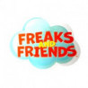 Freaks and friends baseball cap monkey short bill