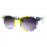 Color Brick Wayfarer Sonnenbrille ice grün blau