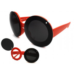 Lunettes de soleil flap party micky mouse red