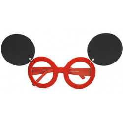 Lunettes de soleil flap party micky mouse red