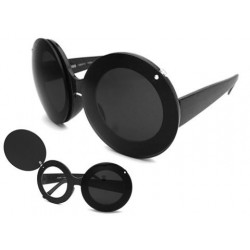 Lunettes de soleil flap cult party micky mouse black