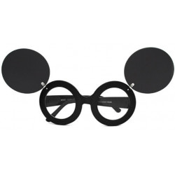 Lunettes de soleil flap cult party micky mouse black