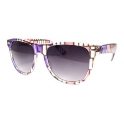 Brick Design Wayfarer Sonnenbrille ice purple