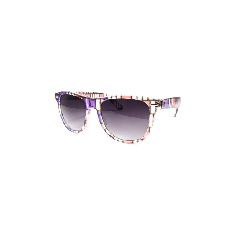 Brick Design Wayfarer Sonnenbrille ice purple