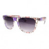 Brick Design Wayfarer Sonnenbrille ice purple