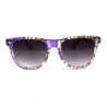 Brick Design Wayfarer Sonnenbrille ice purple