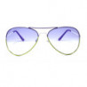 Bicolor Aviator Sonnenbrille Pilotenbrille weiss purple