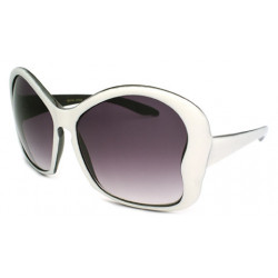 Lunettes de soleilbig butterfly ruby white-bk