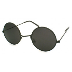 Lunettes de soleil john lennon classic retro small black superda