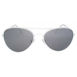 Lunettes de soleil aviator slimframe taille M smoke white