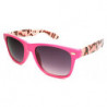 Lunettes de soleil wayfarer safari animals reptile pink