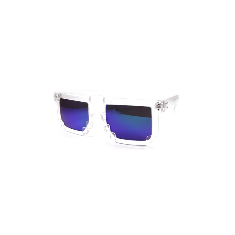 Gamer Retro 8Bit Pixel Party Sonnenbrille ice revo