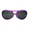 Lunettes de soleil retro party aviator elvis rt67 purple