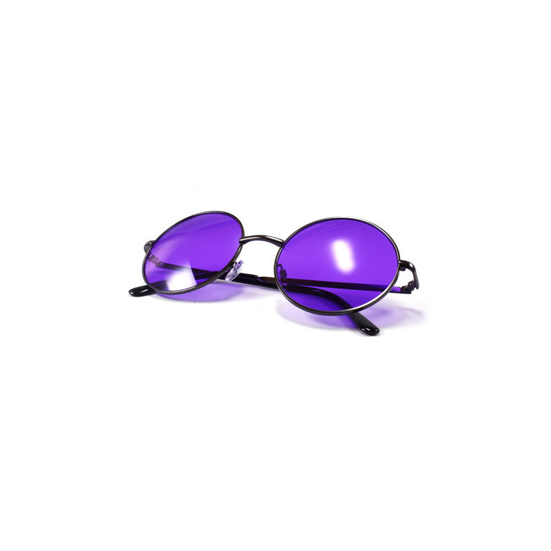 John Lennon Sonnenbrille Grösse XL gunmetal purple