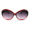 Lunettes de soleil classic vogue fashion liquid red