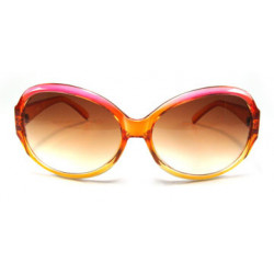 Lunettes de soleil classic vogue fashion liquid orange pink