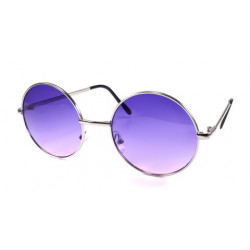 John Lennon Sonnenbrille Grösse XL chrom purple