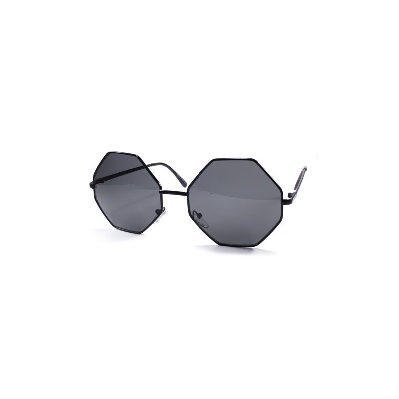 Big Octagon Party Sonnenbrille black smoke