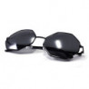 Big Octagon Party Sonnenbrille black smoke