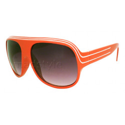 Lunettes de soleil retro aviator designer rt30 red