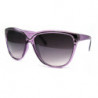 Retro Fashion Wayfarer Sonnenbrille striped purple