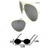 Lunettes de soleil big pimp aviator titan