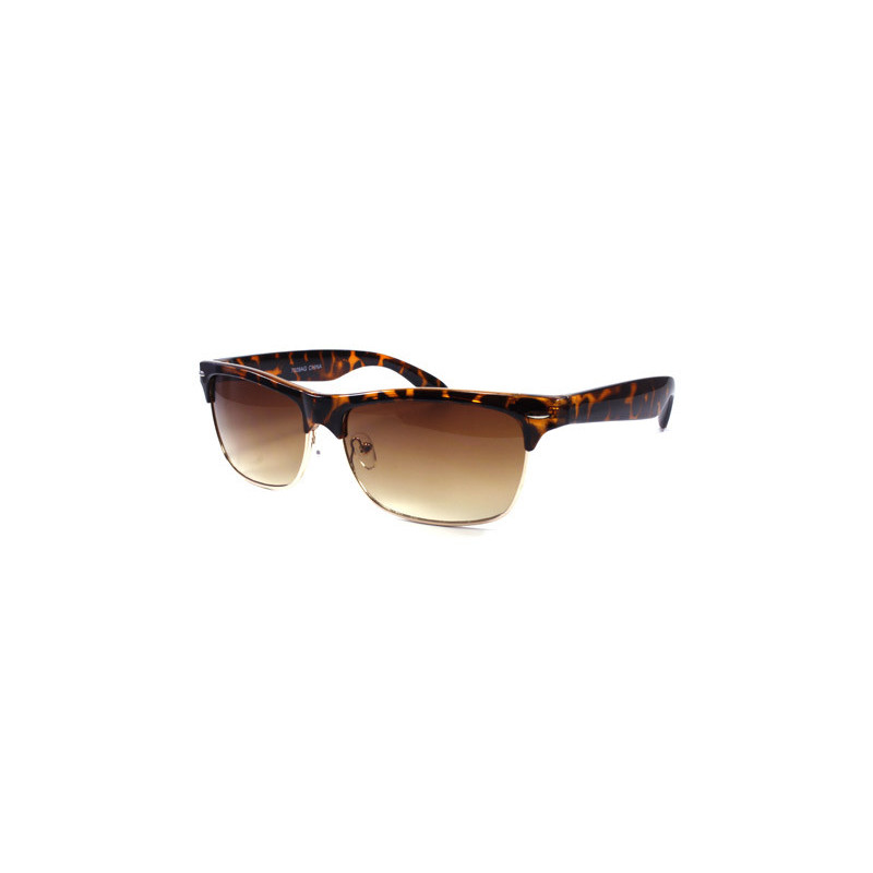 Clubmaster Designer Sonnenbrille slim desert