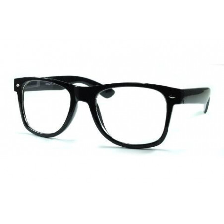 Nerd Party Wayfarer Sonnenbrille schwarz