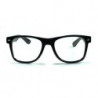 Nerd Party Wayfarer Sonnenbrille schwarz