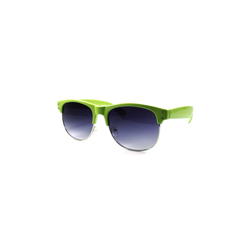 Clubmaster Designer Sonnenbrille grün