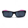 Square Fashion Wayfarer Sonnenbrille schwarz pink