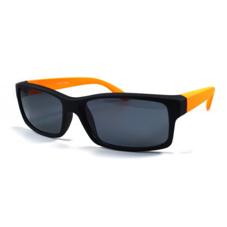 Square Fashion Wayfarer Sonnenbrille schwarz orange