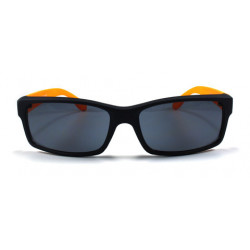 Square Fashion Wayfarer Sonnenbrille schwarz orange