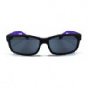 Square Fashion Wayfarer Sonnenbrille schwarz purple